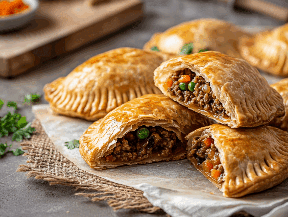 Flaky Beef Empanada