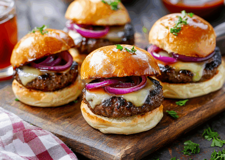 Filling Beef Sliders