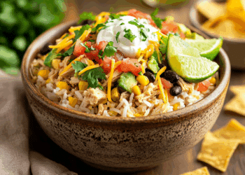 Tasty Chicken Burrito Bowl