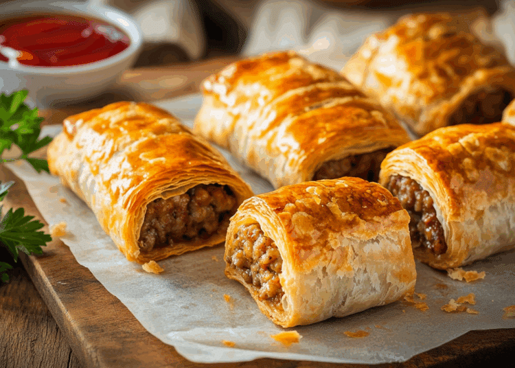 Heavenly British Sausage Rolls 1 Heavenly British Sausage Rolls