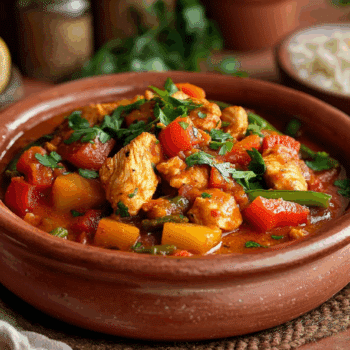 Flavourful Chicken Tagine