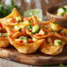 Flaky Baked Wonton With Pineapple Salsa