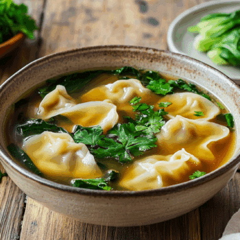 Easy Pork Wonton Soup 2 Easy Pork Wonton Soup