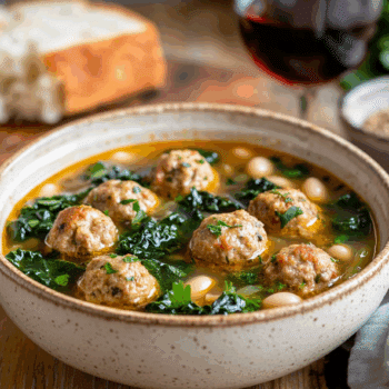 Filling Italian Wedding Soup