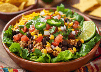 Easy Chicken Taco Salad