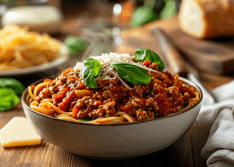 Satisfying Turkey Meat Sauce (Bolognese Style)