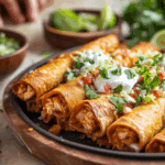 Crunchy Chicken Taquitos