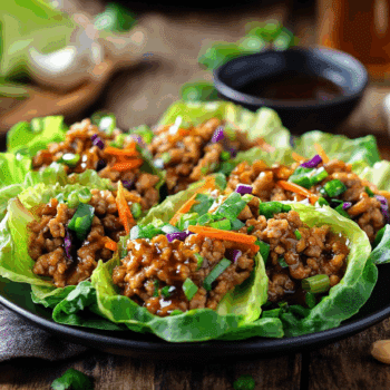 Amazing Thai Lettuce Cups Party