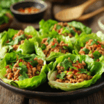 Delightful Asian-Style Turkey Lettuce Cups