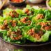 Delightful Asian-Style Turkey Lettuce Cups