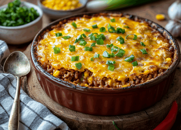 Scrumptious Turkey Tamale Pie