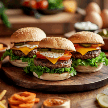 Easy Homemade Spicy Mini Burger