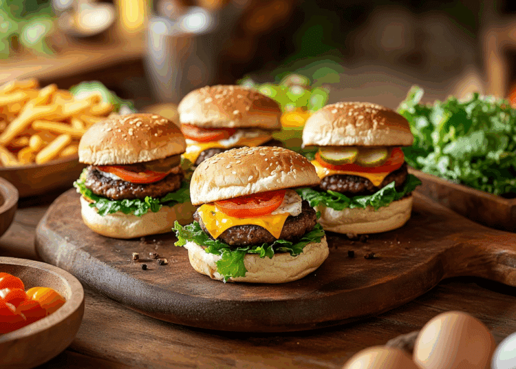 Easy Homemade Spicy Mini Burger