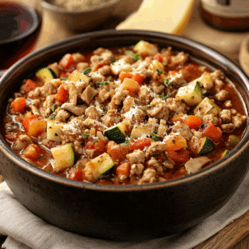 Savoury Turkey And Vegetable Ragu