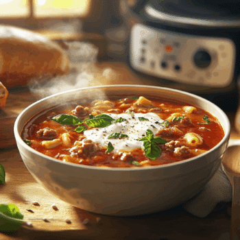 Thick Lasagna Soup