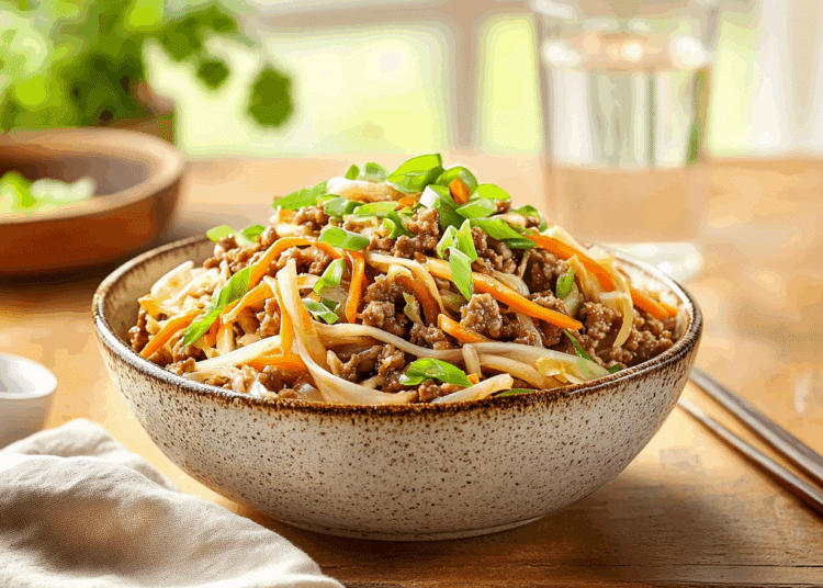 Super Delish Egg Roll Bowl 1 Super Delish Egg Roll Bowl