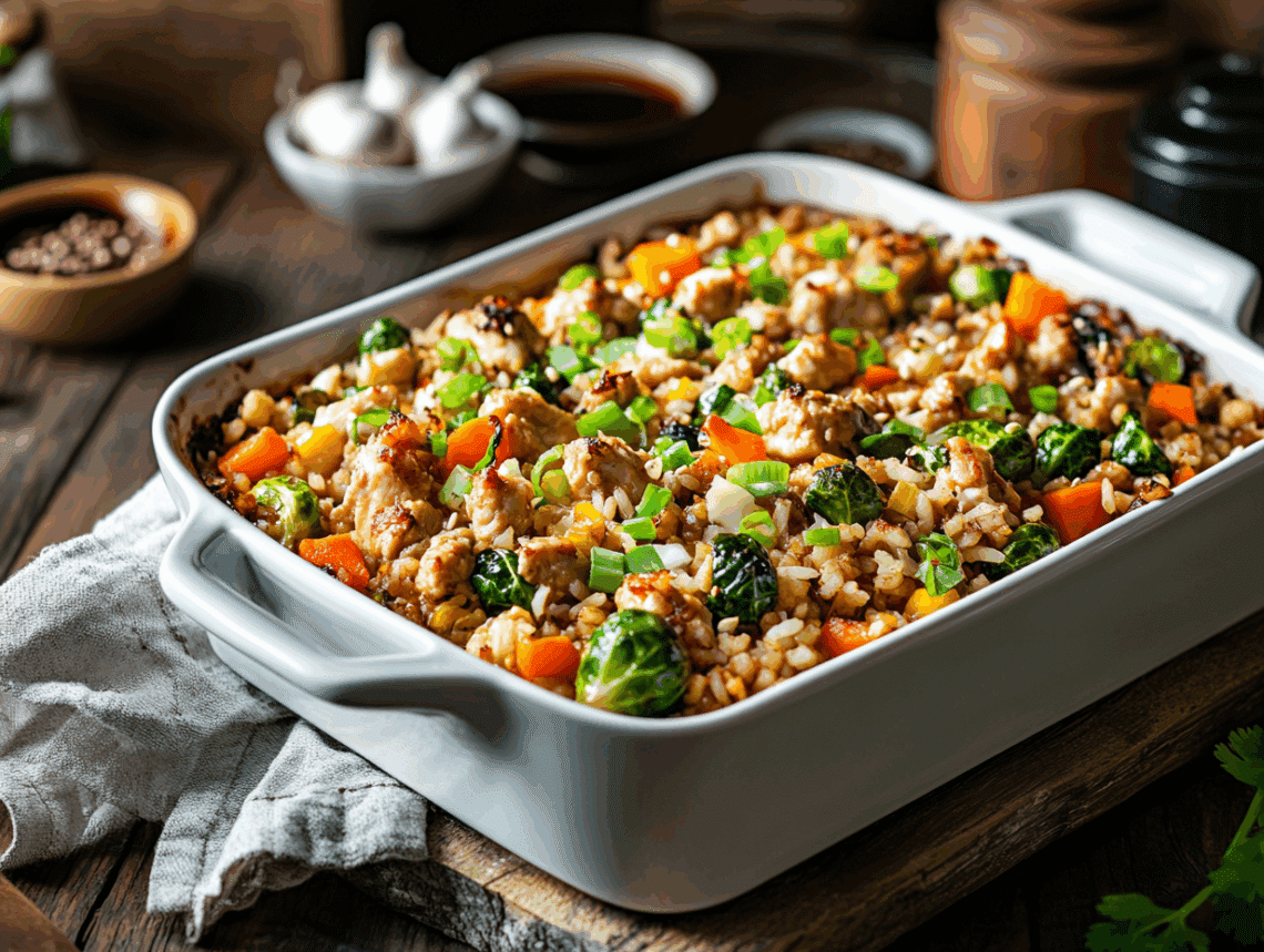 Amazing Teriyaki Chicken Casserole 1 Amazing Teriyaki Chicken Casserole