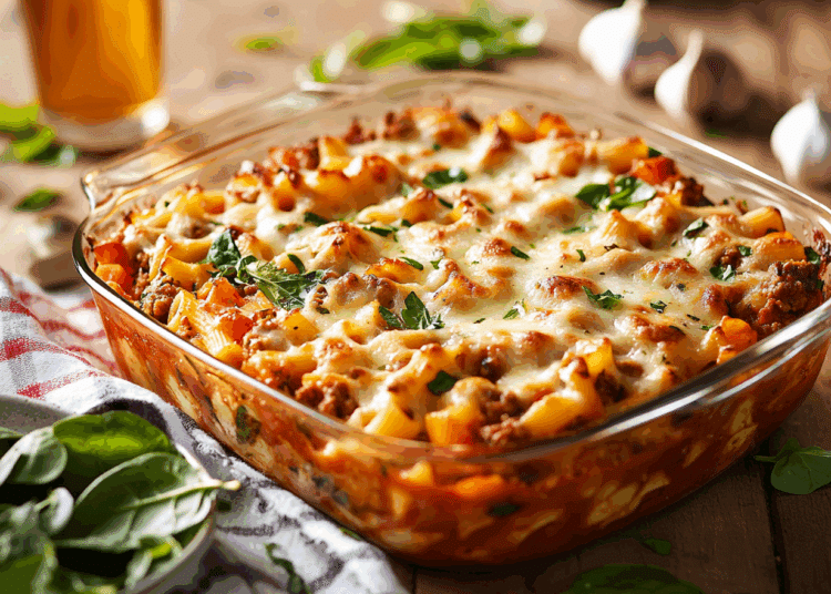 Delicious Turkey Pasta Bake
