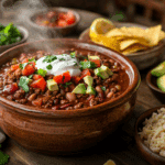Appetizing Texas Style Ground Beef Crockpot Chili Recipe