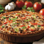 Cheesy Pizza Hamburger Pie