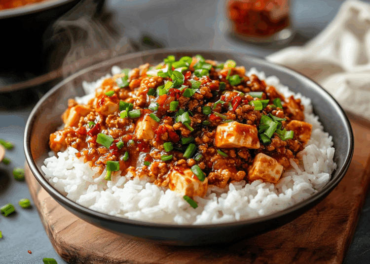 Easy Ground Pork Mapo Tofu