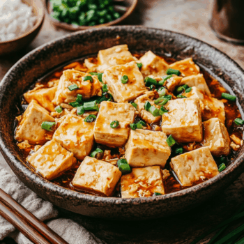 Simple Braised Tofu With Minced Chicken 2 Simple Braised Tofu With Minced Chicken2