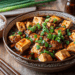 Simple Braised Tofu With Minced Chicken