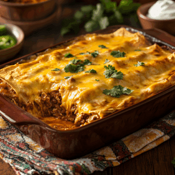 Filling Green Chile Ground Beef Enchilada Recipe 2 Filling Green Chile Ground Beef Enchilada Recipe2