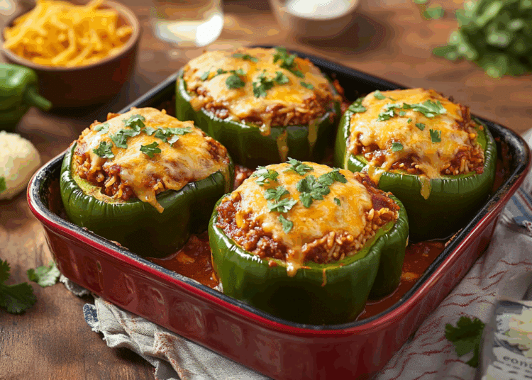 Delightful Enchilada Stuffed Peppers 1 Delightful Enchilada Stuffed Peppers