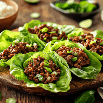 Asian Beef Lettuce Wraps 2 Asian Beef Lettuce Wraps2