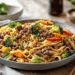 Easy Ground Beef Noodle Stir Fry Recipe