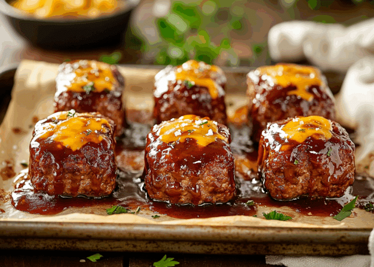 Juicy Bbq Meatloaf Minis