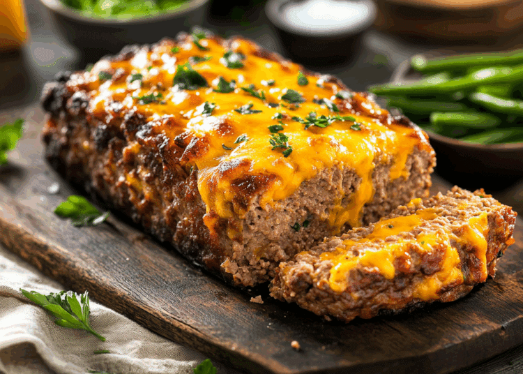 Keto Philly Cheesesteak Meatloaf