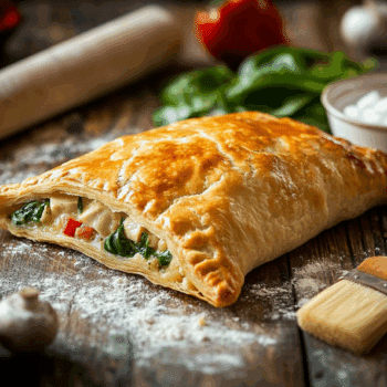 Hearty Chicken And Veggies Pasty2