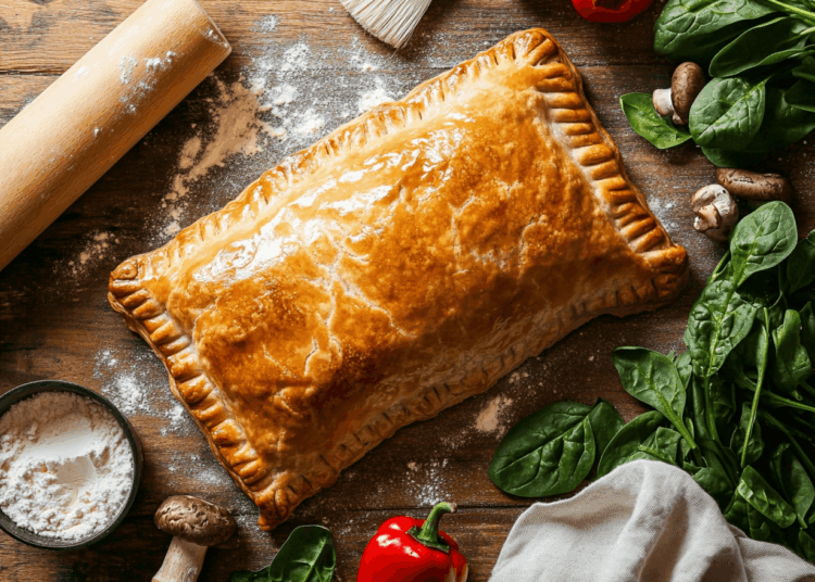 Hearty Chicken And Veggies Pasty