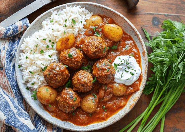 Savory And Spicy Harissa Meatballs Recipe