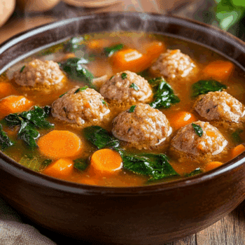 Special Ground Turkey Meatball Soup2
