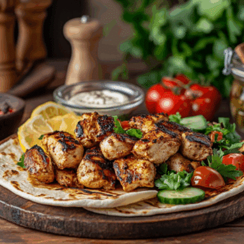 Savoury Arabian Style Chicken Shawarma2