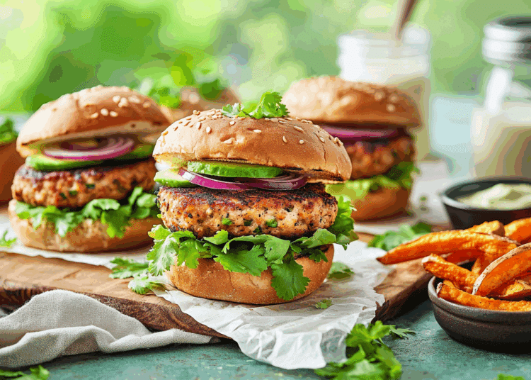 Healthy Gluten Free Turkey Burger Recipe