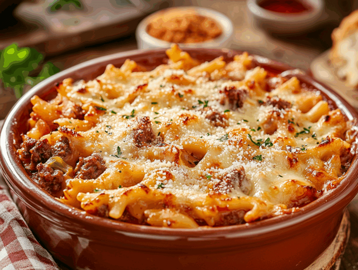 Tasty Beef And Artichoke Pasta