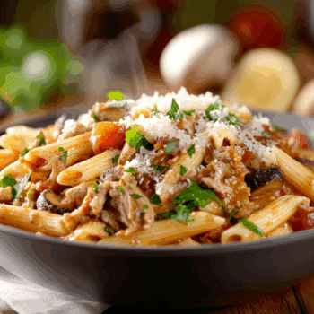 Flavourful Chicken Liver, Pork, And Mushroom Pasta 2 Flavourful Chicken Liver Pork And Mushroom Pasta2