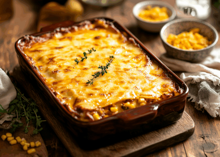 Overloaded Corn And Poblano Lasagna