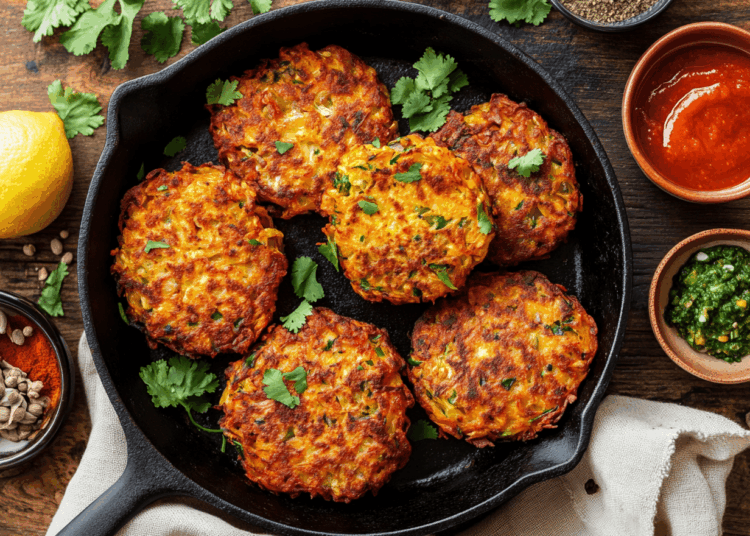 Heavenly Baked Spicy Cabbage Fritters 1 Heavenly Baked Spicy Cabbage Fritters