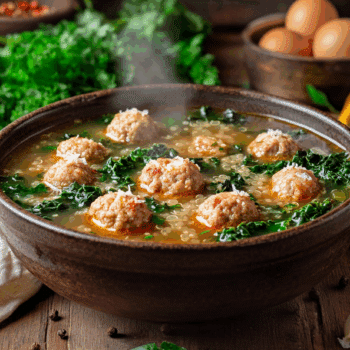 Hearty Quinoa Turkey Meatball Soup2