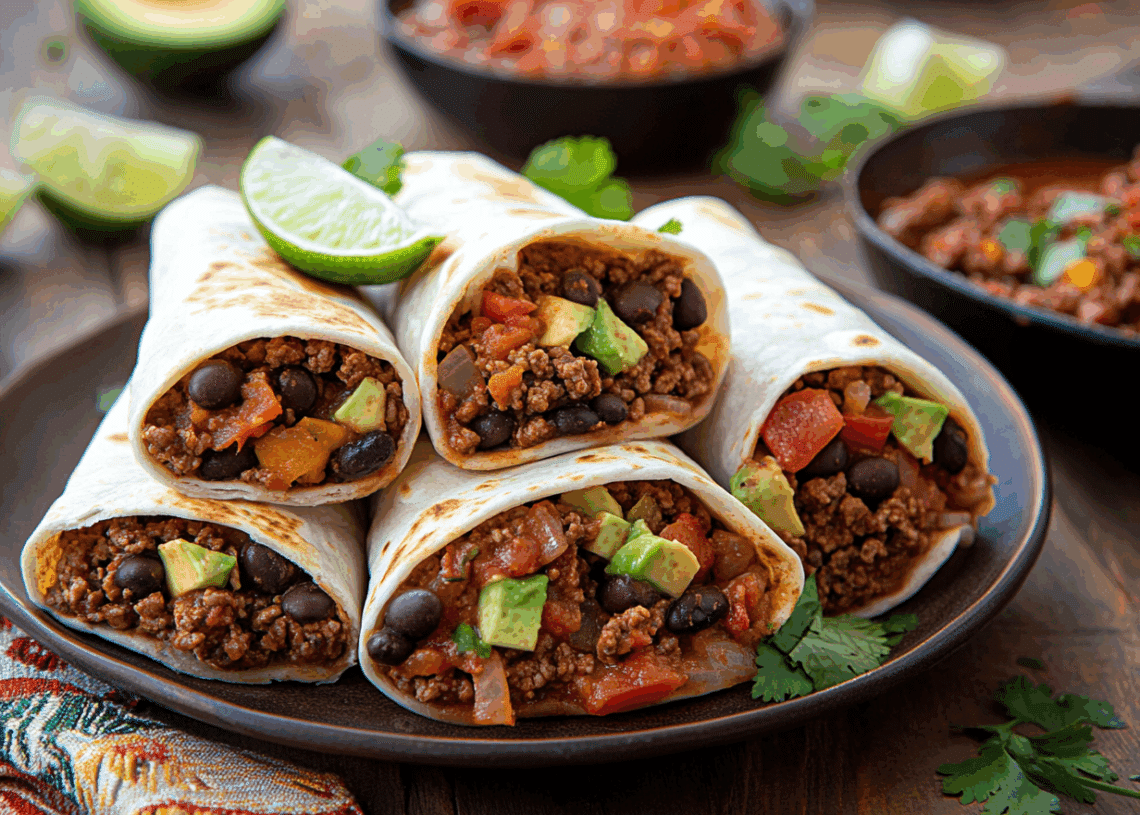 Delightful Beef Burritos And Beef Ragu