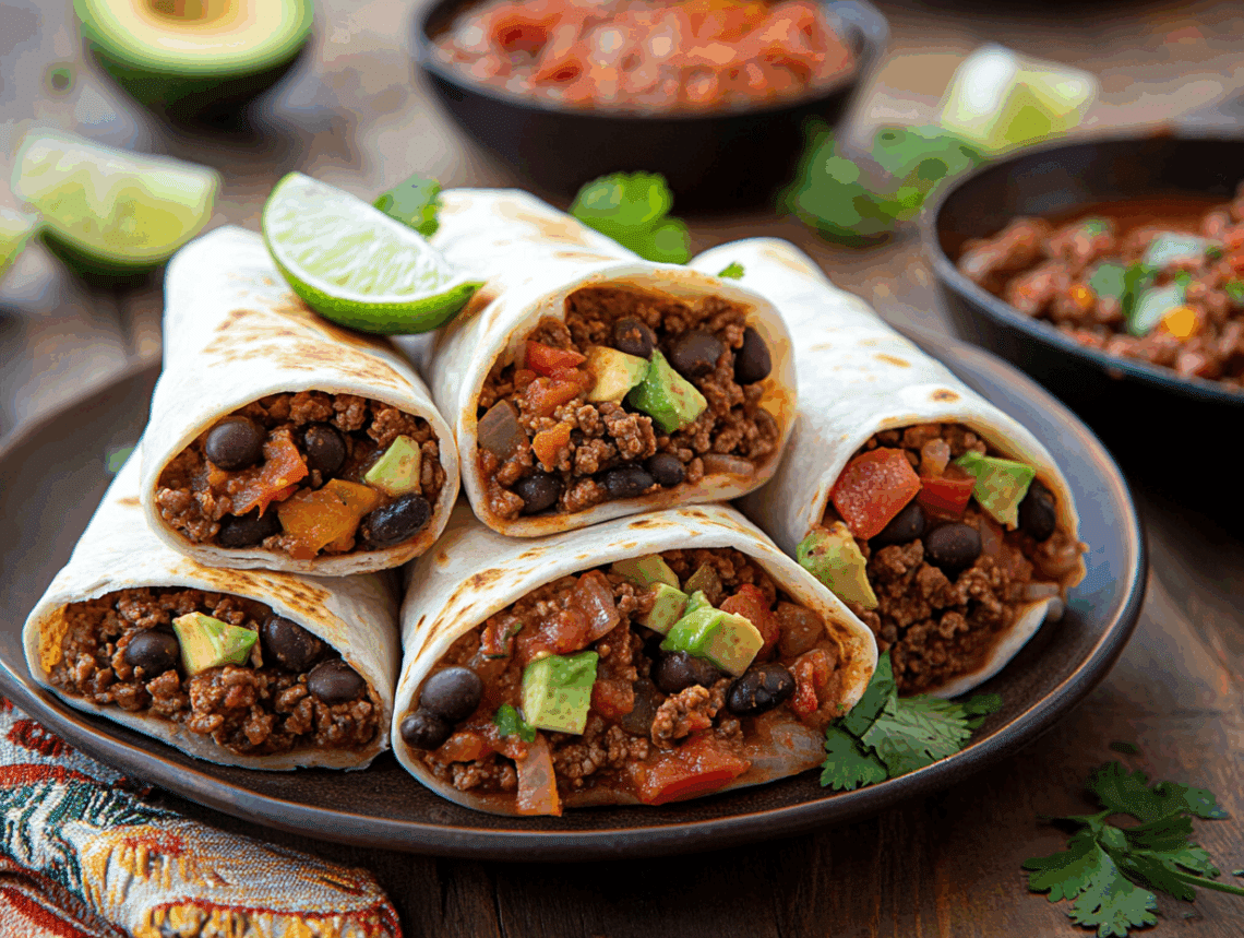 Delightful Beef Burritos And Beef Ragu