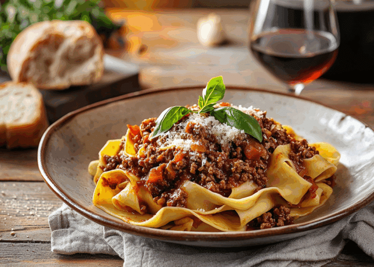 Easy Ragu With Pappardelle