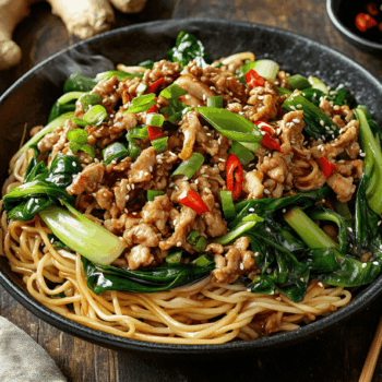 Unique Deconstructed Ginger Pork Dumplings2