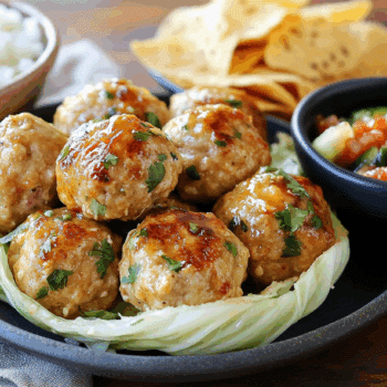 Healthy Thai Meatball Cabbage Wraps 2 Healthy Thai Meatball Cabbage Wraps2