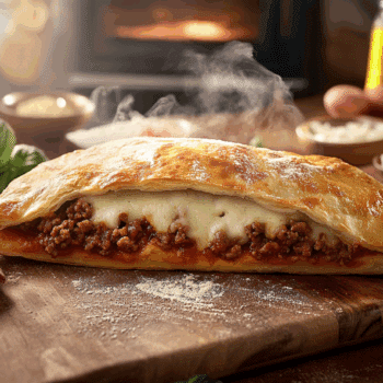 Easy Beefy Calzone 2 Easy Beefy Calzone2